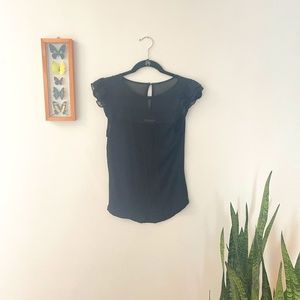 H&M, Size Small, Black Blouse